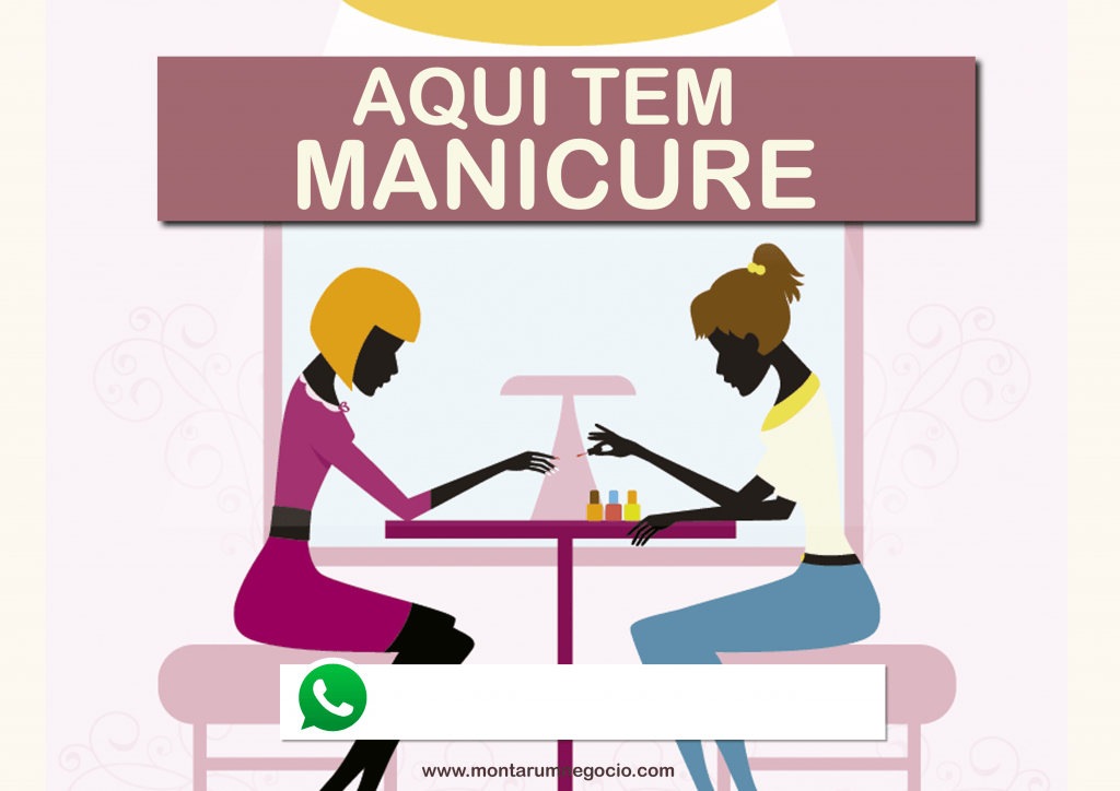 placa de manicure