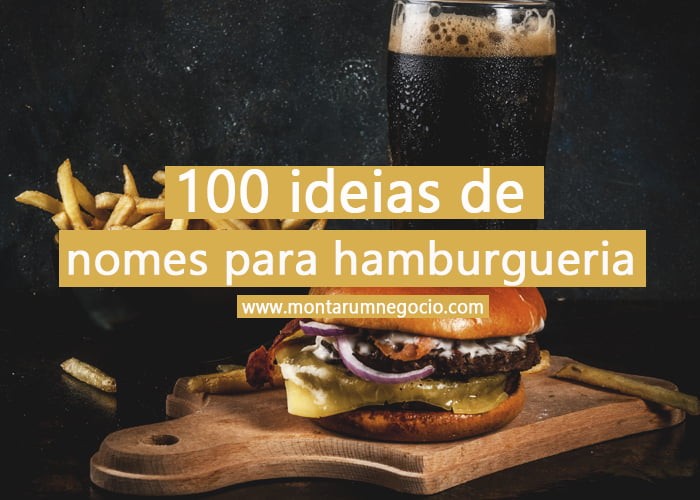 nomes para hamburgueria