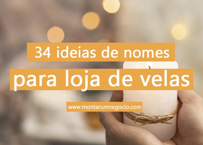 nomes para lojas de velas