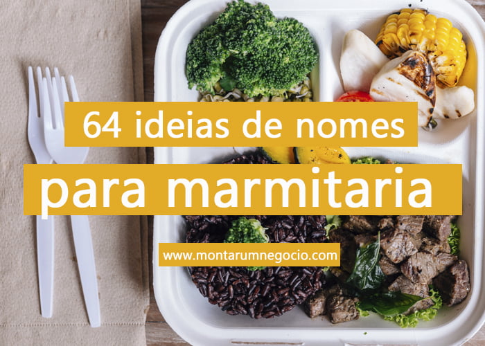 nomes para marmitaria