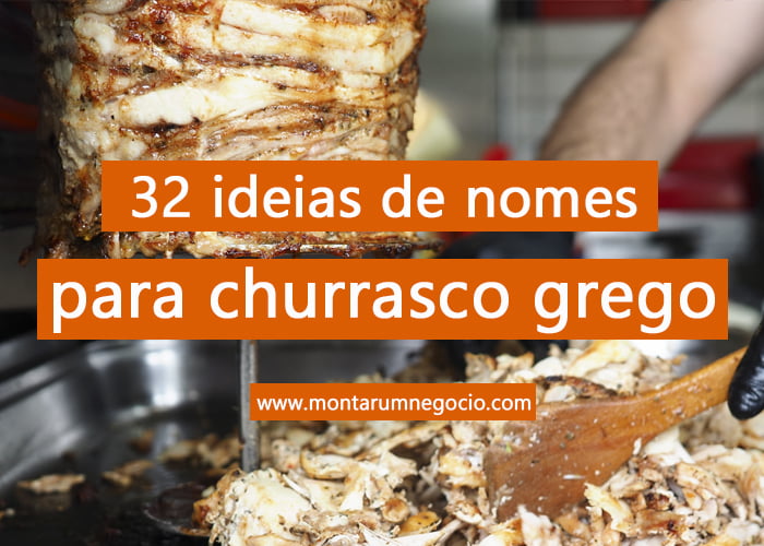 nomes para churrasco grego