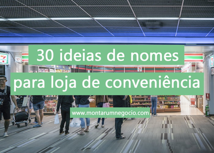 nomes para loja de conveniência