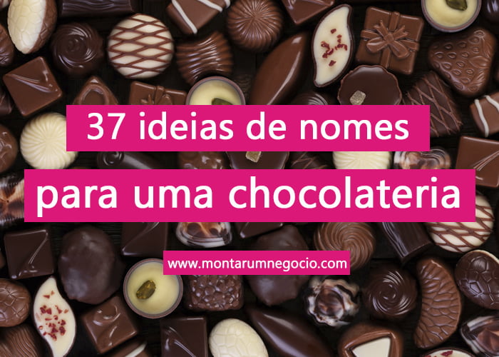 nomes para chocolateria