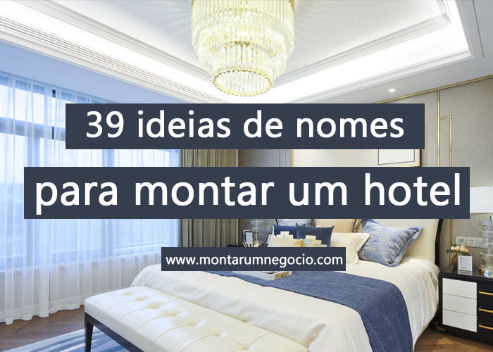 nomes para hotel